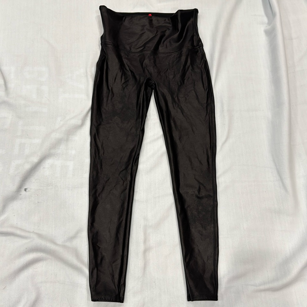 Faux Leather Spanx Leggings